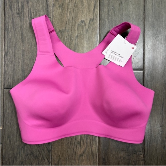 lululemon athletica Other - Lululemon NWT Go Further Bra with Support Code Technology Pow Pink Tone
